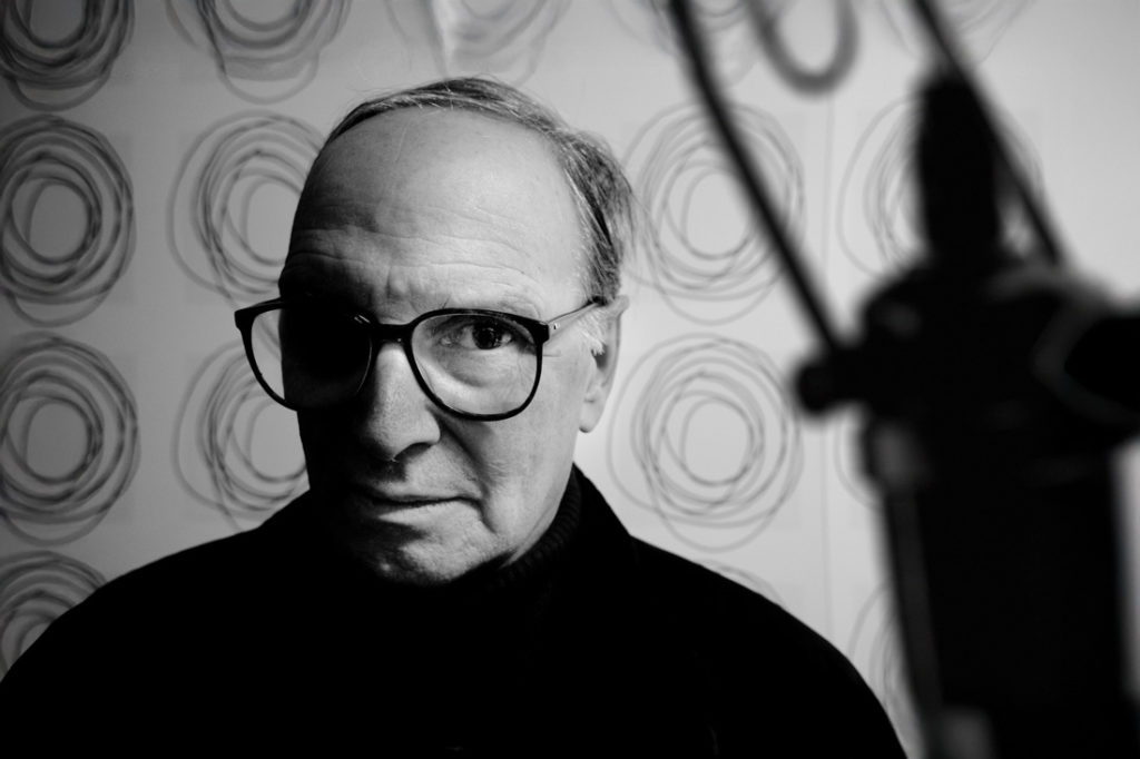 Ritratto fotografico di Ennio Morricone – Studio Beltramo
