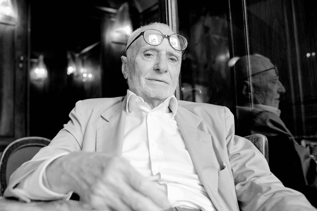 Ritratto fotografico di Mario Monicelli – Studio Beltramo